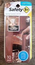 Safety 1st NEW 10 pack Spring Loaded Cabinet and Drawer Latches 48392