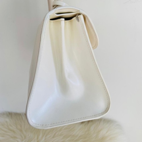 Delvaux 'BRILLANT MINI' Ivory White SMOOTH BOX CALF LEATHER BAG - Picture 4 of 12