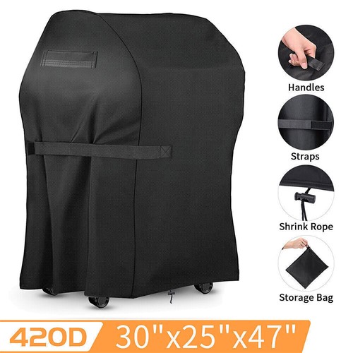 Waterproof BBQ Gas Grill Cover For Weber Spirit 210 7105 76*66*120cm 420D - Bild 3 von 12