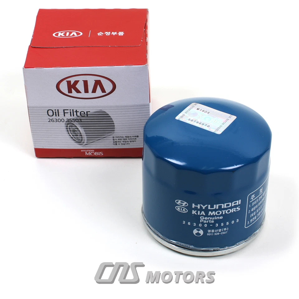 ⭐GENUINE⭐ Engine Oil Filters & Washers 10PACK for Genesis Hyundai Kia 2630035505 - Изображение 2 из 4