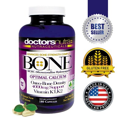 Osteo Bone Complex 400 MCHC! 2:1 MCHC Calcium to Magnesium Supplement New