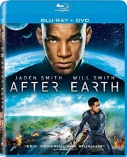 After Earth (Two Disc Combo: Blu-ray / DVD + UltraViolet Digital Copy) - GOOD