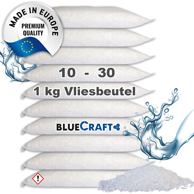 Raum Luft-Entfeuchter Granulat 1kg Vliesbeutel Nachfüllpack Keller 10 12 20 30