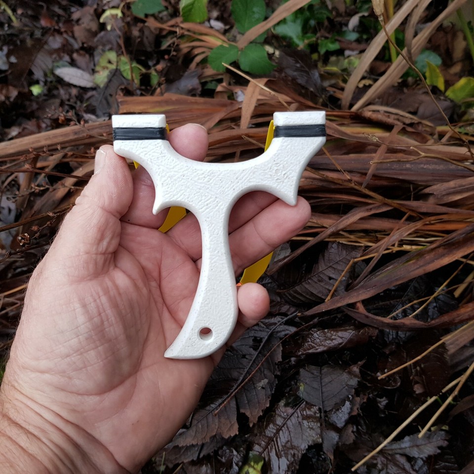 Catapulta Corvo Gallese In Polipropilene 12mm | IMBRACATURE HEGARTY, Fatto A Mano UK - Foto 5