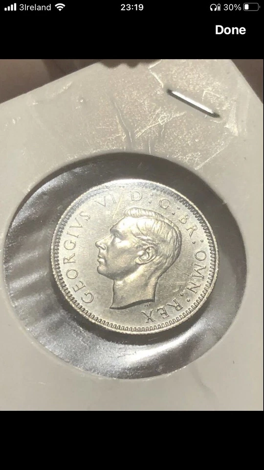 1951 Proof sixpence George VI 20 k minted - Image 4 of 4