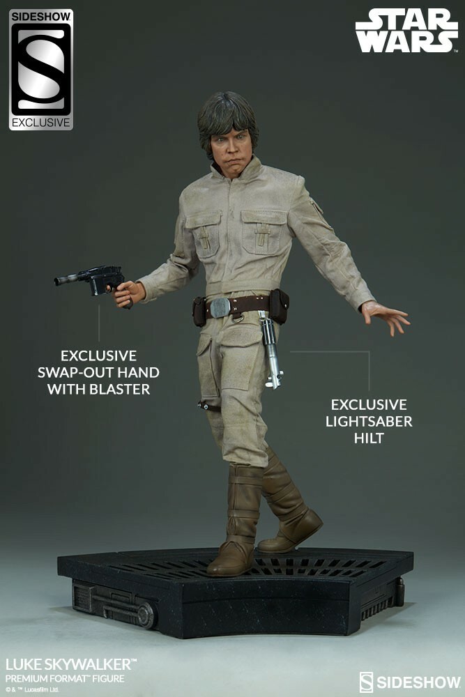 LUKE SKYWALKER-Star Wars V Sideshow Premium Format Figure #156/600