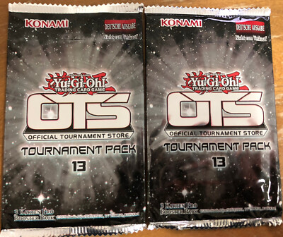 Yugioh 2x OTS 13 Official Tournament Store Pack 13 OP13 DEUTSCH OVP NEU 