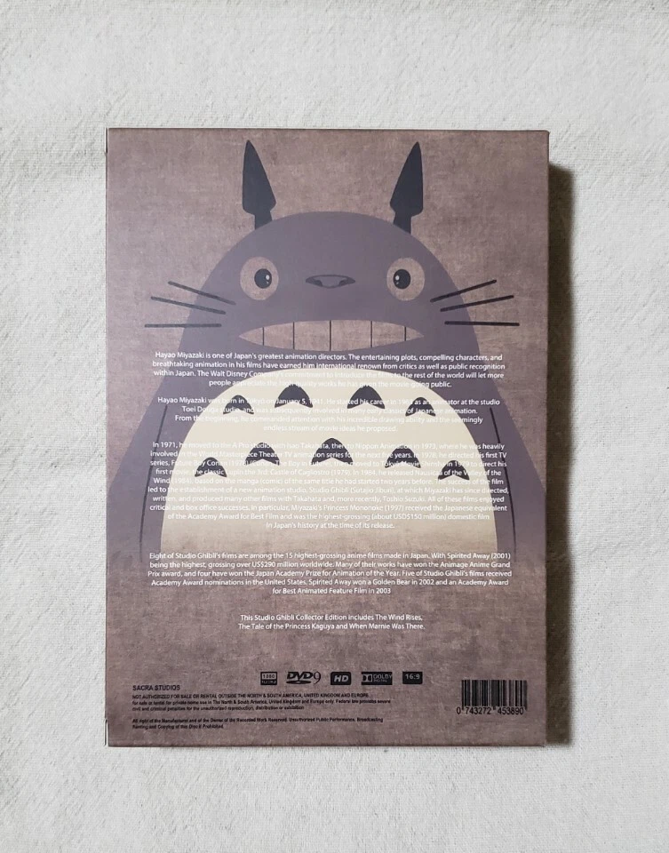 New Studio Ghibli Collection Box Set English Dubbed 1080 HD 24 Movies Miyazaki - Image 3 of 4