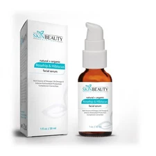 Rosehip Oil & Hibiscus Facial Skin Serum with Antioxidants & Vitamin A, B, C, E