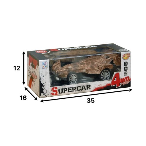 Voiture De Course F1 Supercar Télécommandée 4WD Jouets Enfants Échelle 1:16 - Photo 3/3