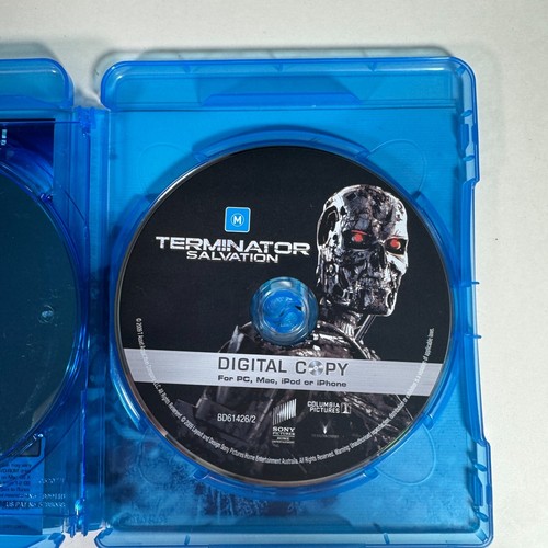 Terminator Salvation BLU RAY Directors Cut Christian Bale VGC Free AU Post - Picture 6 of 8