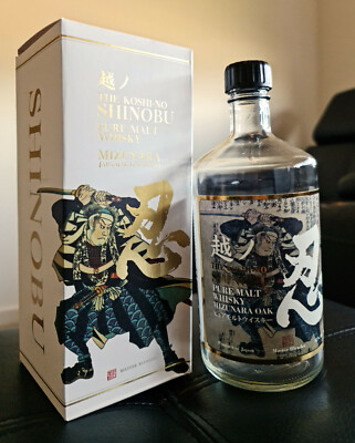 The Koshi-No Shinobu Pure Malt Whisky Mizunara Oak - (Empty) | eBay