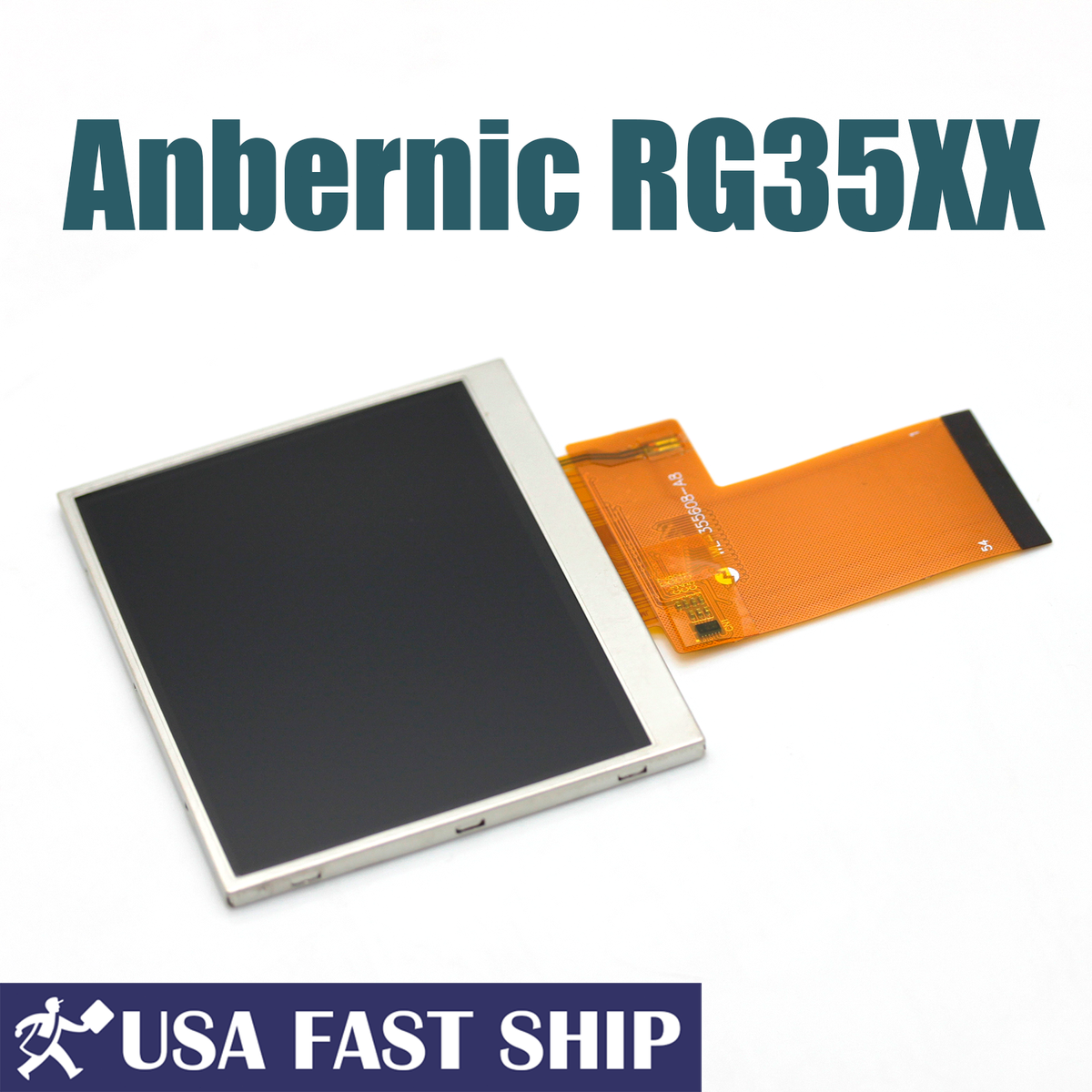 OEM 3.5 inch Display LCD Screen without Glass For Anbernic RG35XX