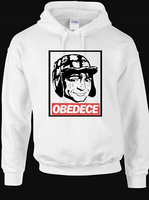 Chavo del 8 unisex white hoodie Chavo del Ocho Meme hoodie OBEDECE CHAVO 8