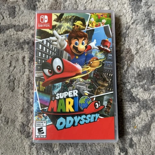 Super Mario Odyssey Switch Nintendo USA Version Brand New Sealed