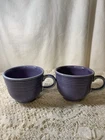 Fiesta Lilac Coffee Cups Tea Cups Set of 2 Retired Pattern