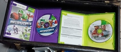 Xbox 360 Lot 4 Working Games (Kinect Only) 4 Untested Controllers