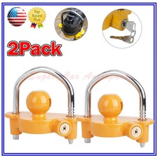2pack Universal Coupler Lock Trailer Locks Ball Hitch Trailer Hitch Lock