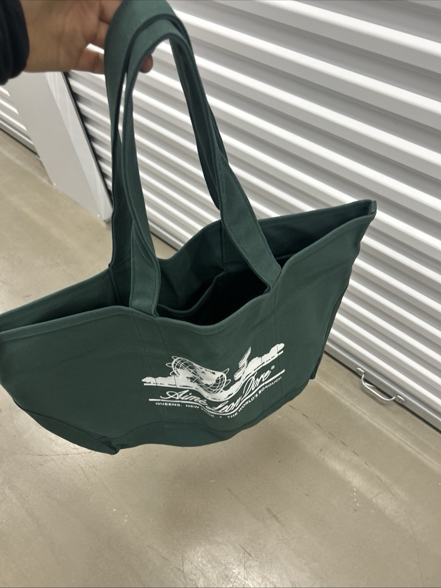 Aime Leon Dore Large Unisphere Tote Bag S/S 21 Green | eBay