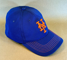 47 Brand New York Mets Baseball Cap Blue Stretch Fit MLB Hat Adult