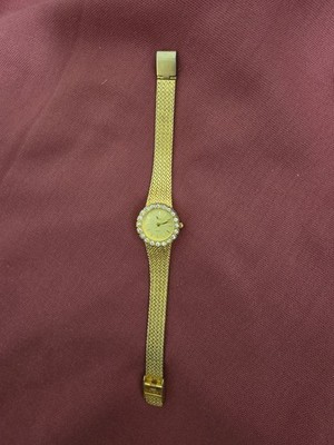 Elegante Yves Renoir Damen-Armbanduhr   18K Gold Electroplated   Vintage-Stil