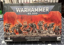 Chaos Space Marines Legionaries - Warhammer 40K Collectibles- 