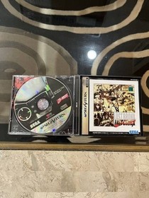 Vintage Sega Saturn Japan Last Bronx Complete & Mint 2 disc set, US Seller!
