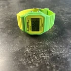 TIMEX Men’s Watch Indiglo Lime Green/Yellow Vintage