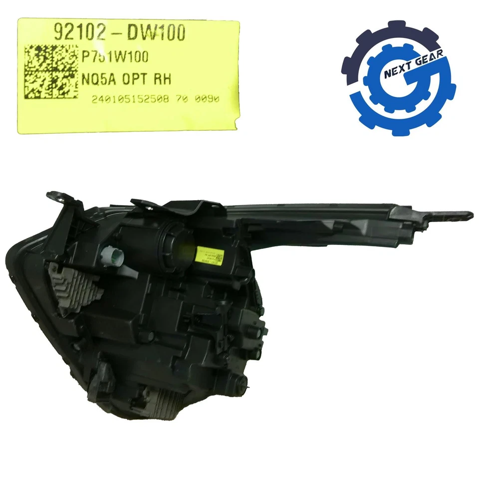 Оригинальная композитная передняя правая фара KIA для 2023-2025 Sportage 92102-DW100 - Изображение 3 из 4