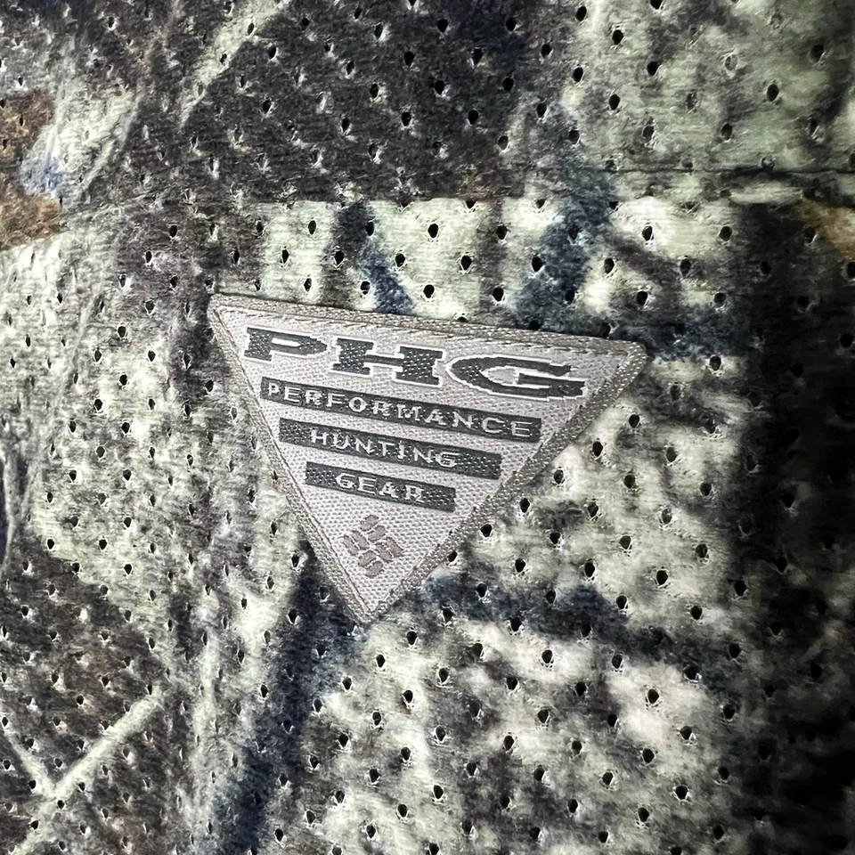 Columbia Timber Camo Shirt Protector Mesh BDU Shirt MENS XL Tall 32” Length - Image 4 of 4