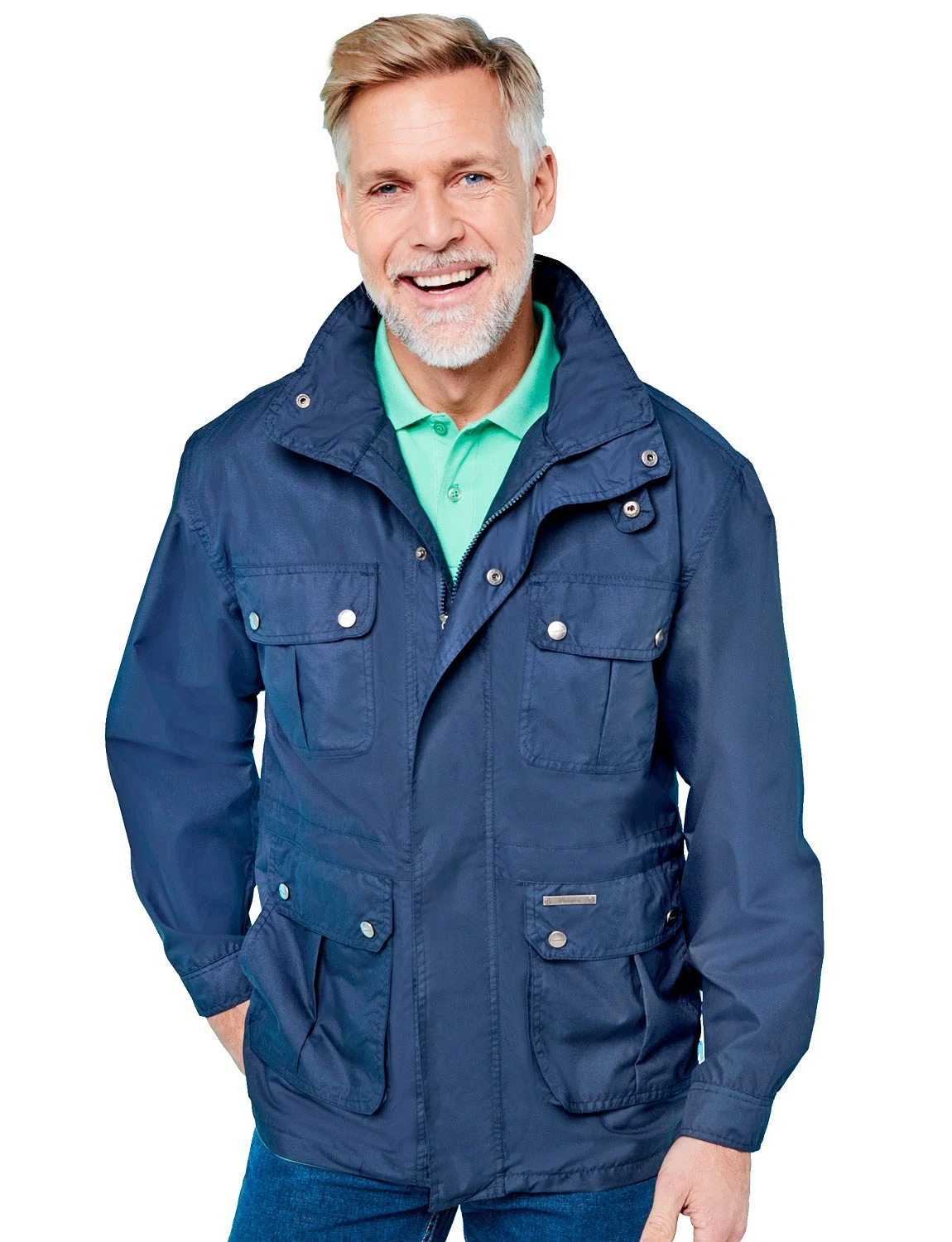 Mens Pevensey Lightweight Waterproof Jacket Fully Waterproof Multiple Pockets
Opens in a new window