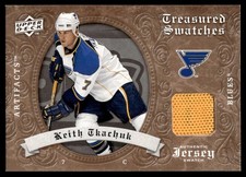 2008-09 Artifacts Treasured Swatches Retail Keith Tkachuk St. Louis Blues #TS-KT