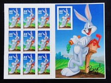 nystamps US Stamp # 3138 Imperf Bunny Sheet Mint OG NH $180 G14x4910