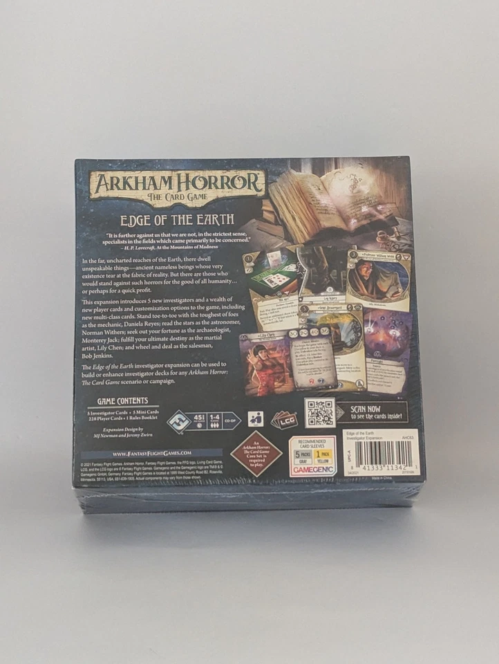 Arkham Horror LCG Edge Of The Earth Investigator Expansion English New Sealed - Image 2 of 4