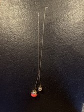Boden Necklace Long, 2 Ball Design, Gold, Ora...