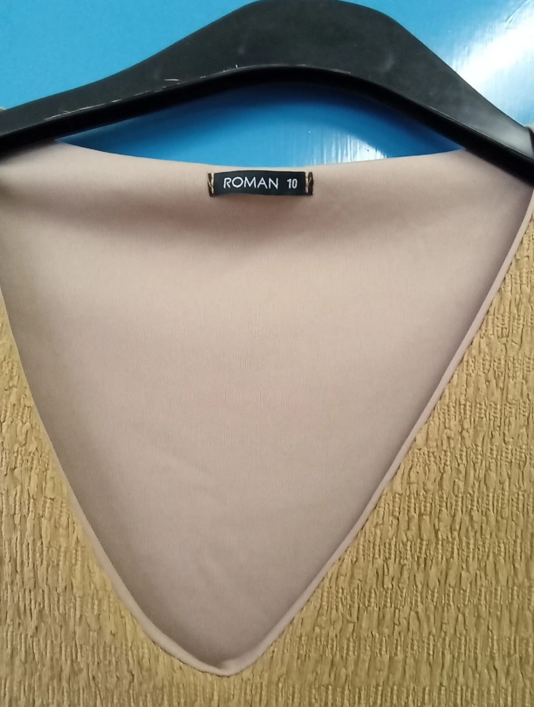 VETEMENTS Abito lungo svasato donna taglia romana 10UK abbigliamento donna