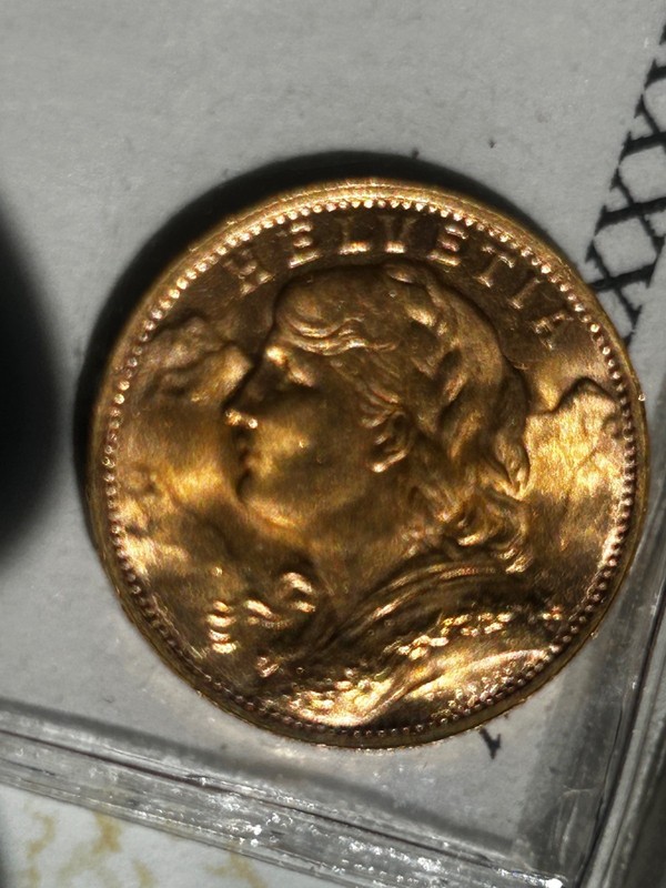 20 Francs Swiss Gold - 1947-Nice!, AWESOME COIN, WILL GRADE HIGH, QUARTER OUNCE
