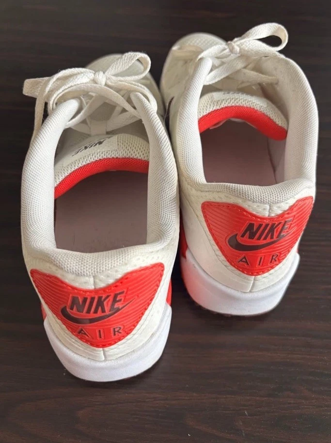 Обувь для гольфа Nike Air Max, Sail/Fusion красная/белая/темная свекла, женский размер 8 - Изображение 2 из 4