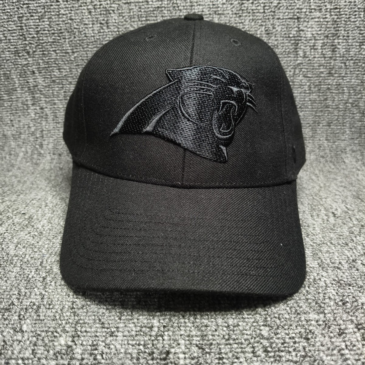 '47 Brand Carolina Panthers NFL Black Adjustable Strapback Hat Baseball Cap