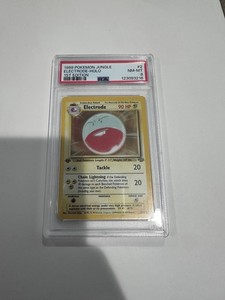 Pokémon TCG Electrode Jungle 2/64 Holo 1st edition Holo Rare PSA 8