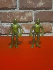 Set of 2 1997 Burger King Kids Club Creature From The Black Lagoon Figure. 