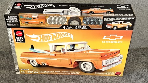 Mattel Brick Shop Hot Wheels The Hot Ones Custom '62 Chevy - Picture 2 of 12