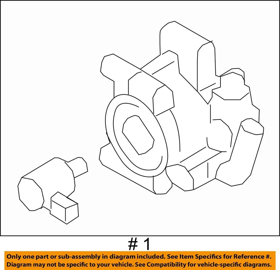 Bomba de columna de dirección asistida Lincoln MKS 2009-2012 OEM YEXD5 Foto 4 de 4