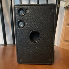 Kodak No. 2A Brownie Camera Model B Vintage Black Box Film Camera