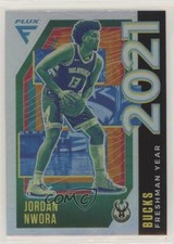 2020-21 Panini Flux Freshman Year Silver Prizm Jordan Nwora #17 6o3
