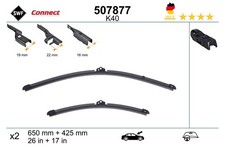Wischblatt Scheibenwischer CONNECT MADE IN GERMANY SWF 507877 für FORD FOCUS 2 5