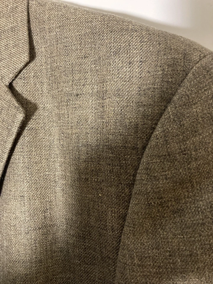 VESTIMENTA Mens Finest Quality Silk/Linen/Wool Blend Blazer-Sz 42-Made In Italy - Image 4 of 4