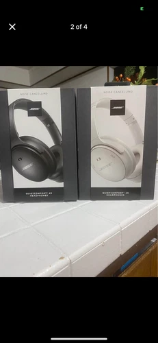 Bose QuietComfort 45 Noise Canceling Bluetooth Headphones - Black 