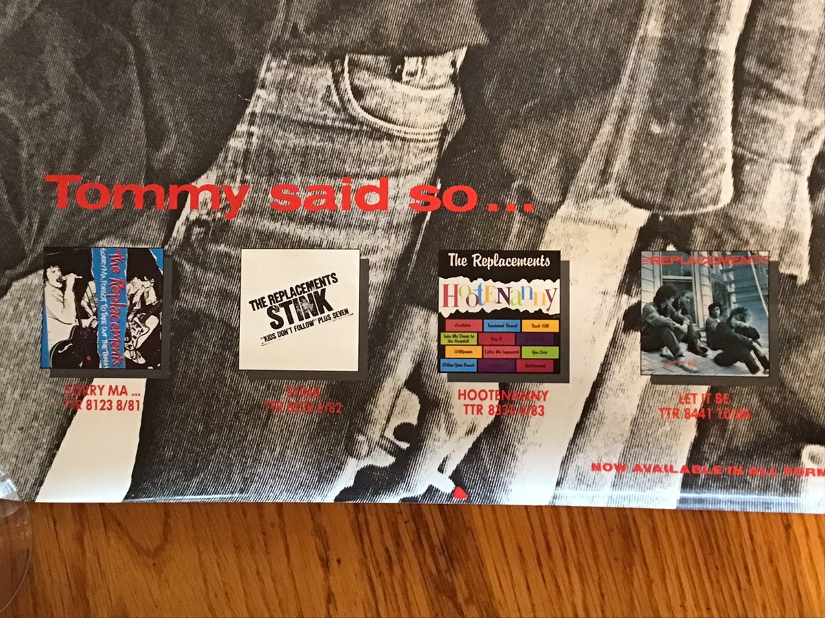 THE REPLACEMENTS LET IT BE MEGA RARE ORIGINAL 1984 TWIN TONE
