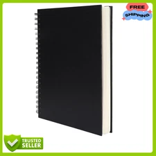 8.5x11inches Hardbound Sketch Book, Spiral Bound Sketch Pad, 80-Sheets 90gsm US